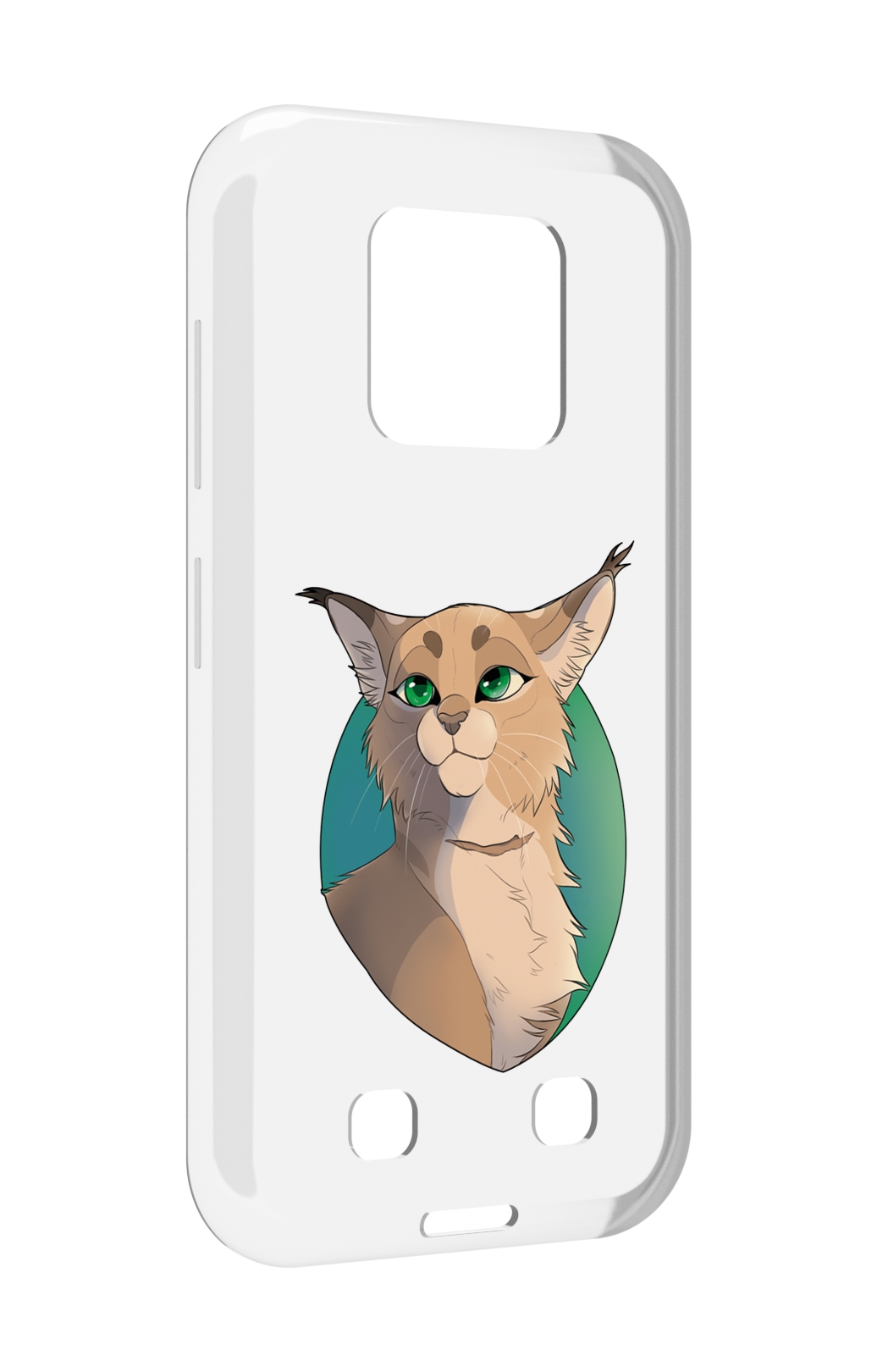 

Чехол MyPads рысь-нарисованная для Oukitel WP18, Прозрачный, Tocco