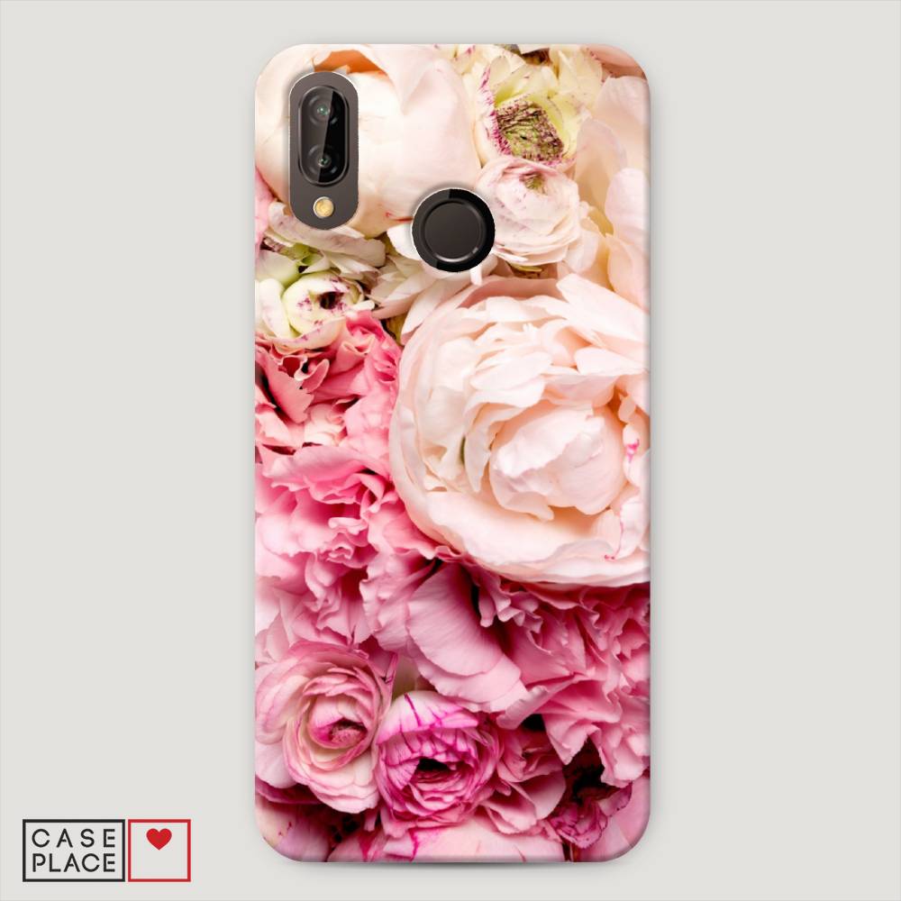 

Чехол Awog "Пионы яркие" для Huawei Nova 3E, 65620-6