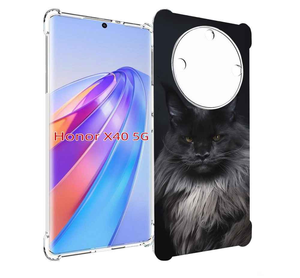 Чехол MyPads кошка меи?н кун 2 для Honor X40