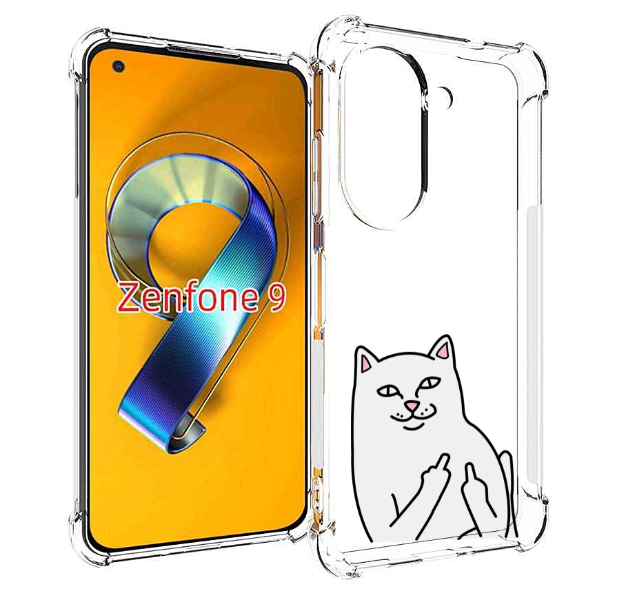 

Чехол MyPads котяра для Asus Zenfone 9 (AI2202), Прозрачный, Tocco