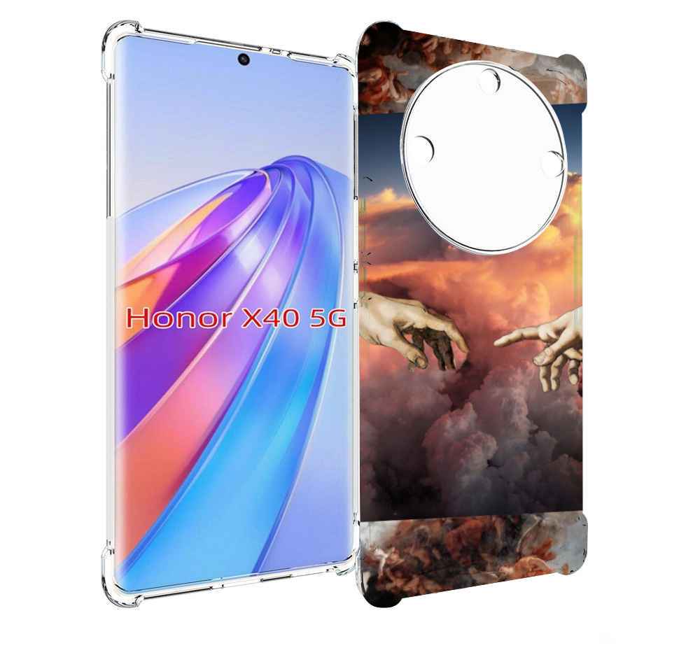 

Чехол MyPads красивая-картина для Honor X40, Прозрачный, Tocco