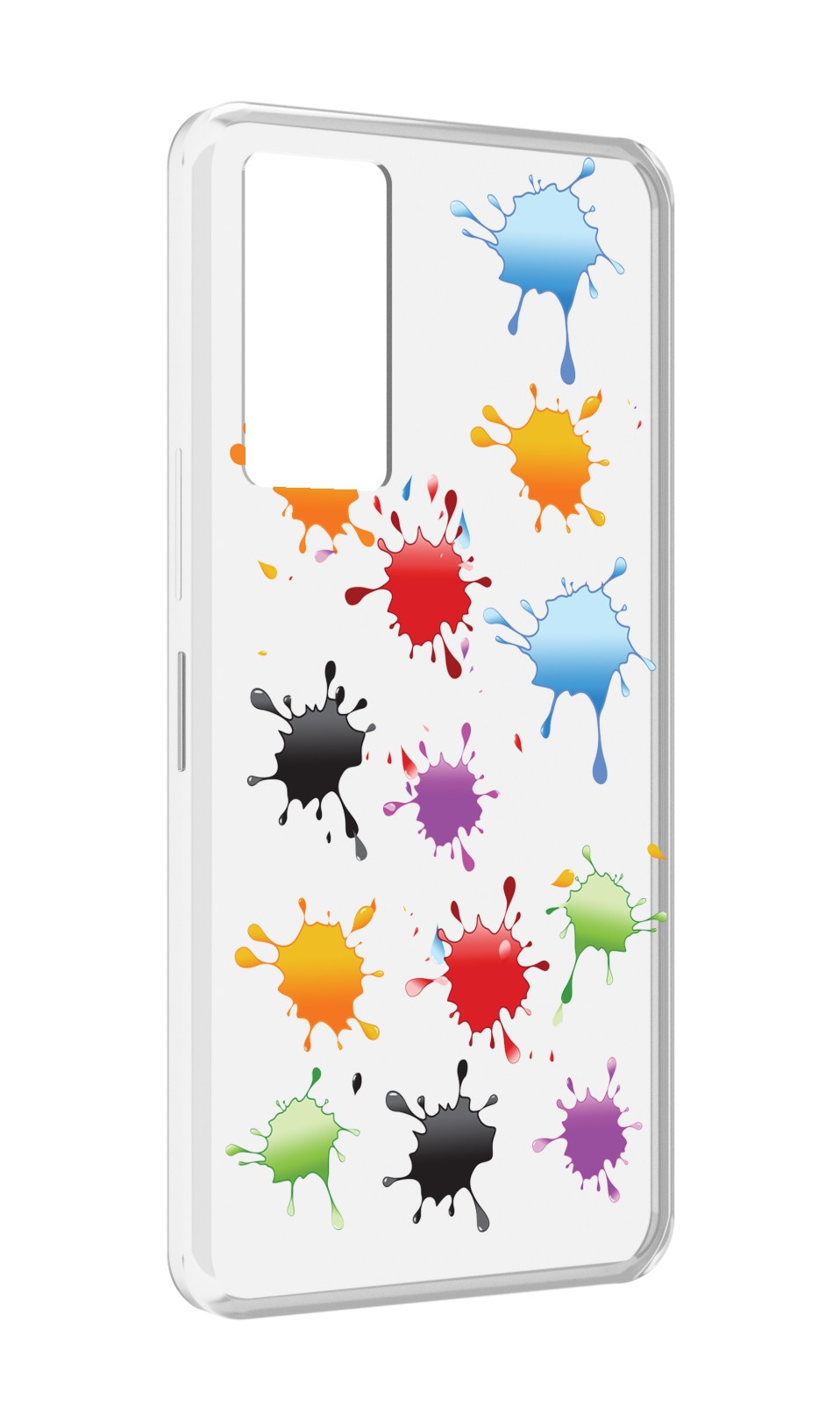 

Чехол MyPads кляксы для Infinix Note 11, Прозрачный, Tocco