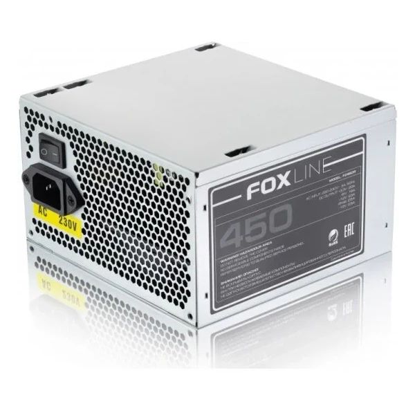 

Блок питания Foxconn 450W (FZ450R), Серебристый