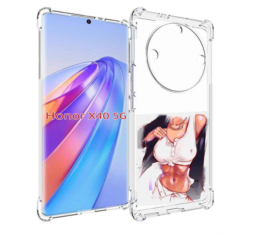 Чехол MyPads красивая-стройная-модель для Honor X40