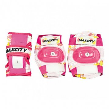 Защита роликовая MaxCity Teddy р. (S), pink