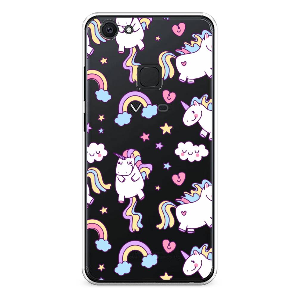 фото Силиконовый чехол "sweet unicorns dreams" на vivo v7 awog