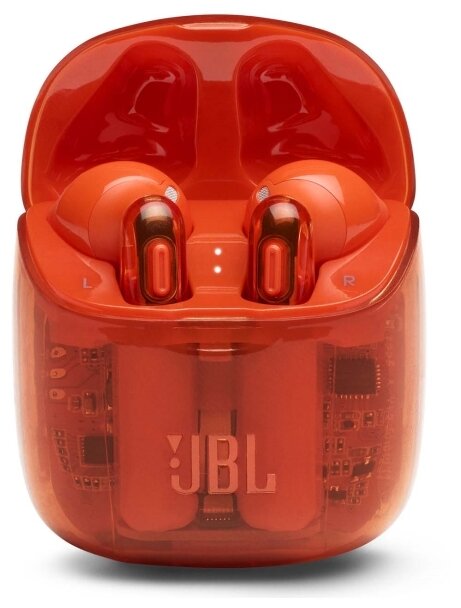 

JBL Tune 225TWS GHOST, оrange, 225TWSоранжевый