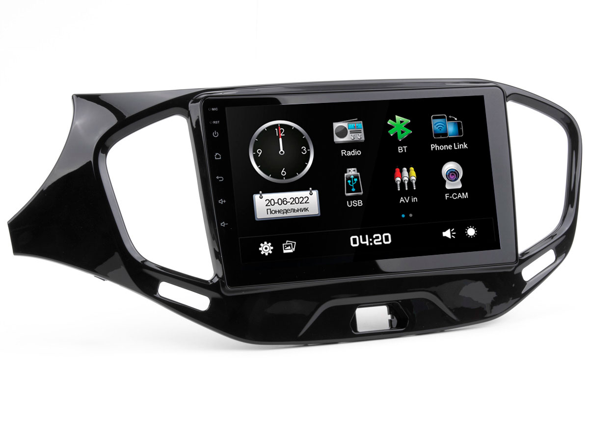 Incar Автомагнитола Lada Vesta (CITY Incar ADF-6303) Bluetooth, 2.5D экран, CarPlay и Andr