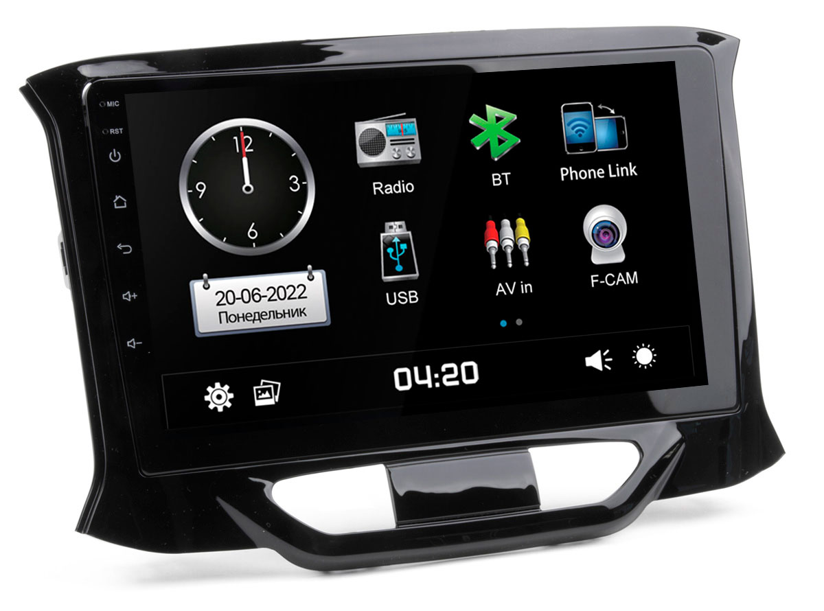 Incar Автомагнитола Lada XRay CITY Incar ADF-6304 Bluetooth 25D экран CarPlay и Andro 1249000₽