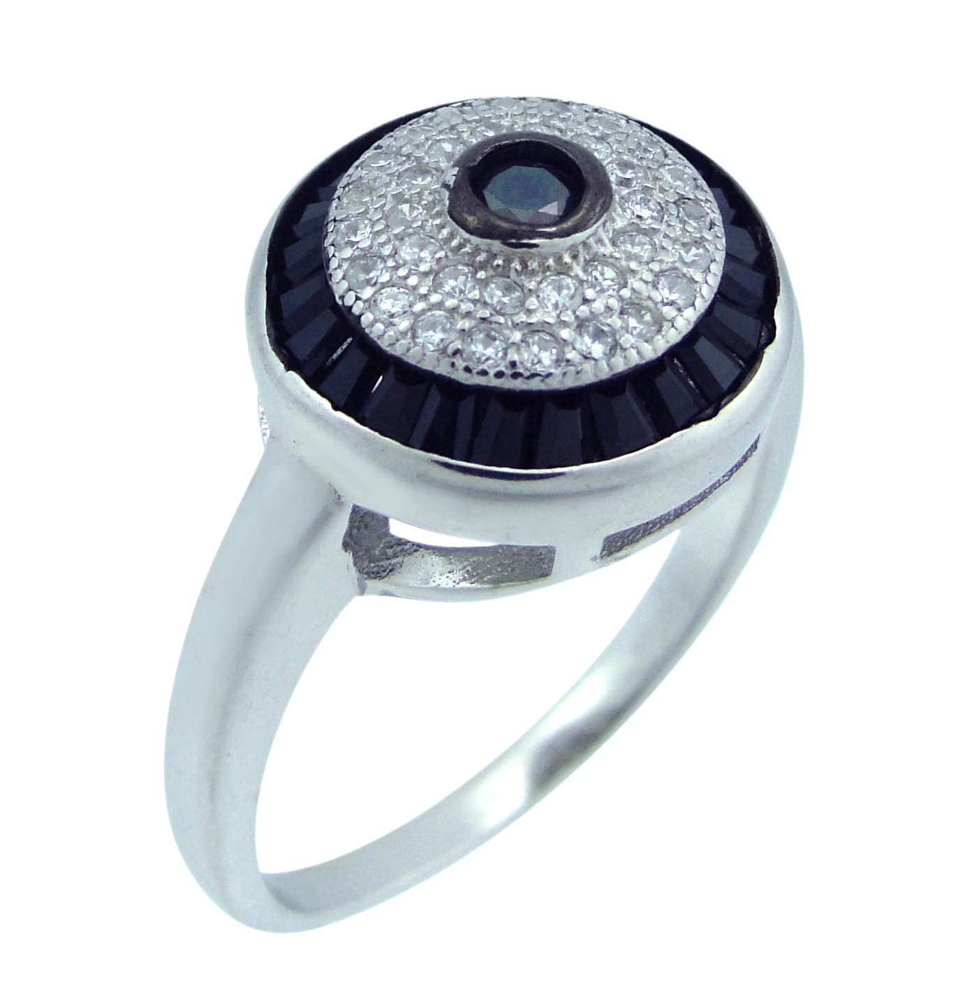 

Кольцо из серебра р. 16 Balex Jewellery 1405937460, фианит, 1405937460