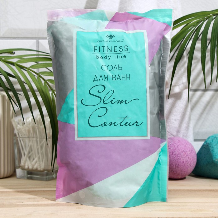 

Соль для ванн Fitness slim-contur, дой-пак, 1000 г