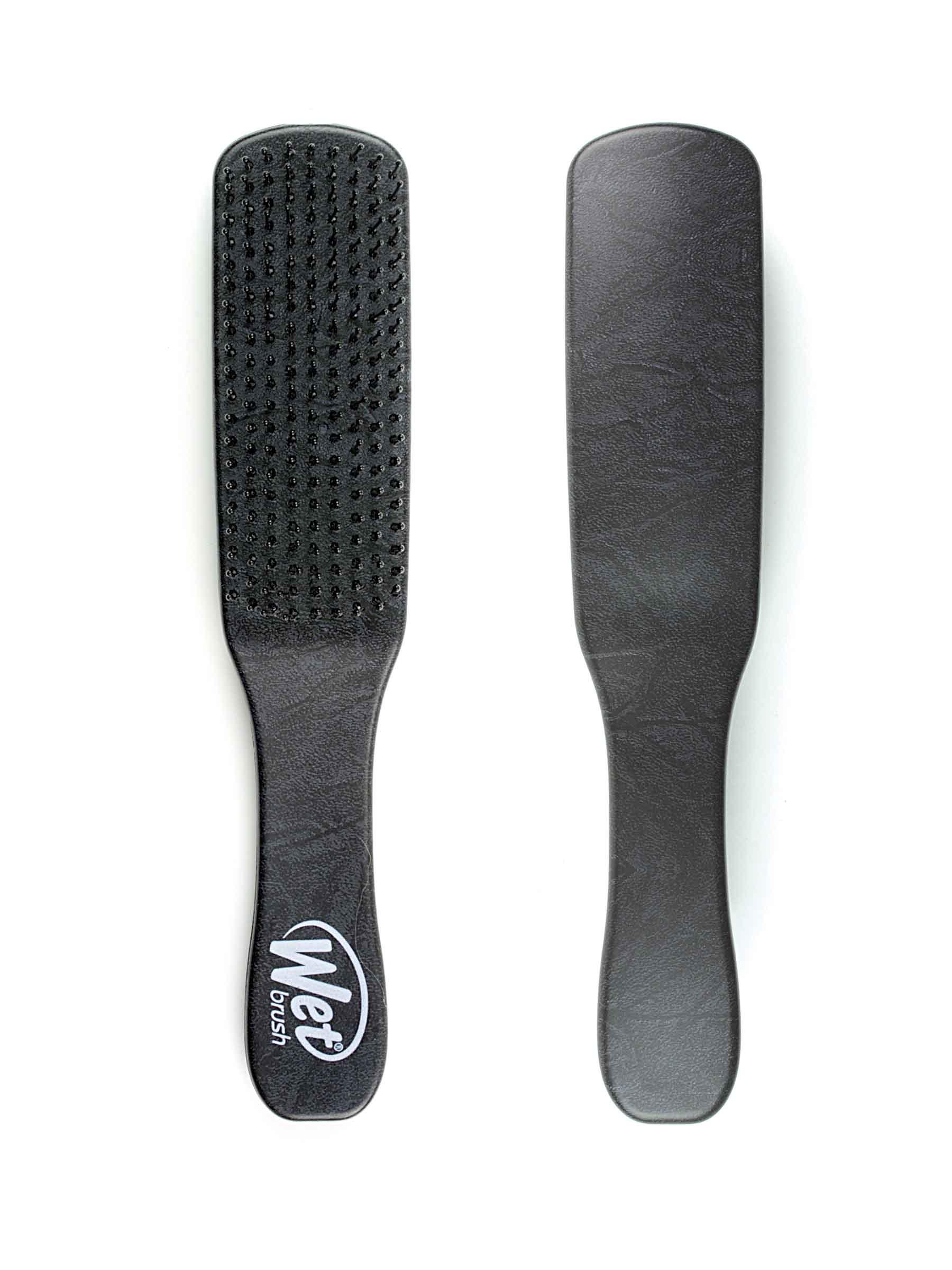 Щетка для спутанных волос J&D Brush Wet Brush Men’s Detangler Black Leather мужская щетка для волос ecohair detangler
