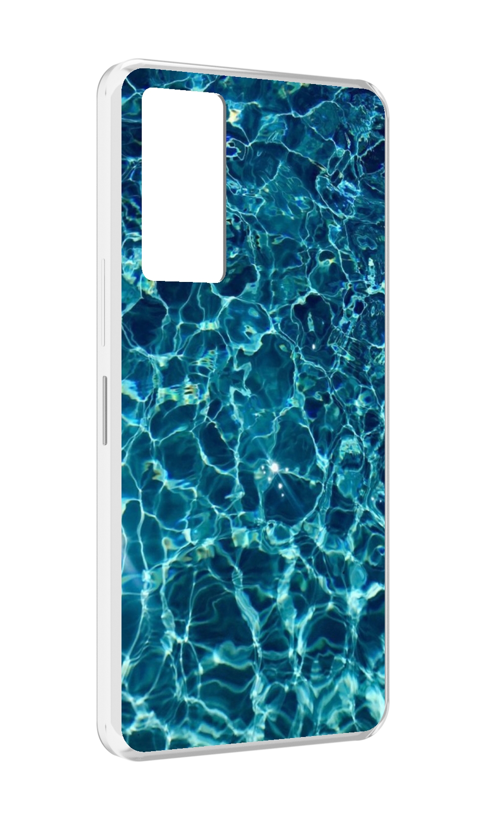 

Чехол MyPads красивая голубая вода для Infinix Note 11, Прозрачный, Tocco