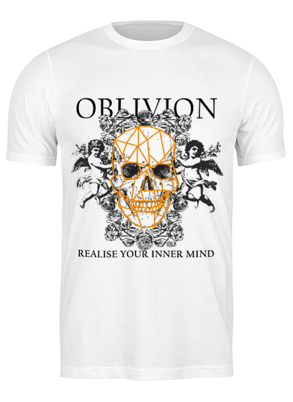 

Футболка мужская Printio Oblivion белая M, Белый, Oblivion