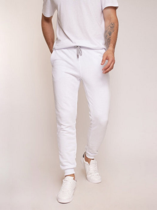 Спортивные брюки мужские Uzcotton UZ-M-SH-P белые XL