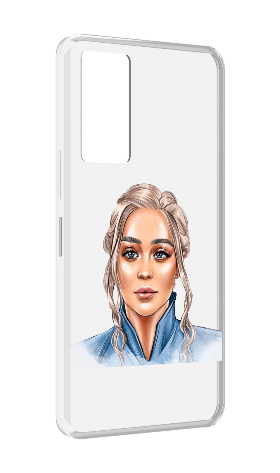 

Чехол MyPads красивая-нарисованная-девушка-блондинка женский для Infinix Note 11, Прозрачный, Tocco