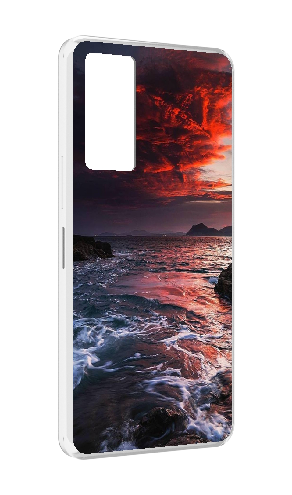 

Чехол MyPads красивый залив для Infinix Note 11, Прозрачный, Tocco