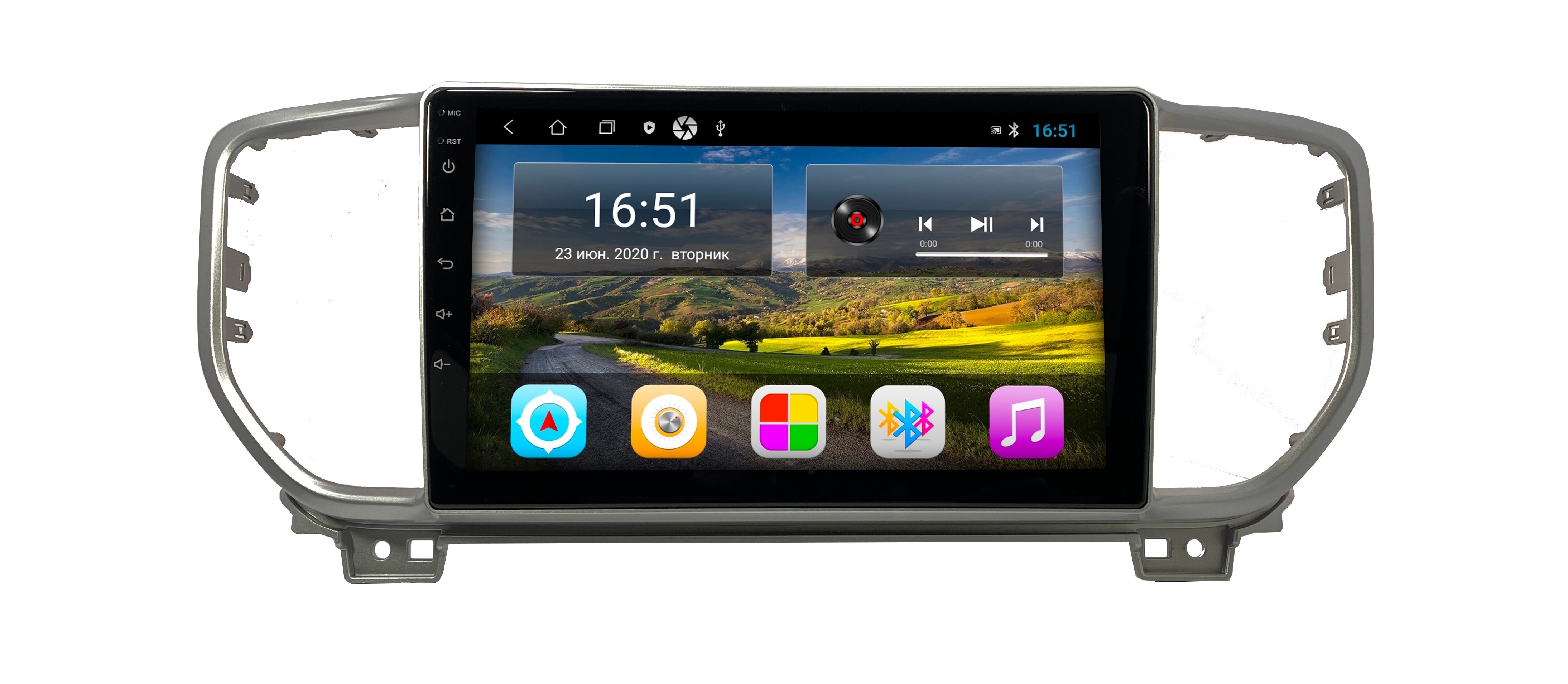 Штатная автомагнитола Zenith KIA Sportage 2018 Android 12 232GB Мультируль ШГУ 2102700₽