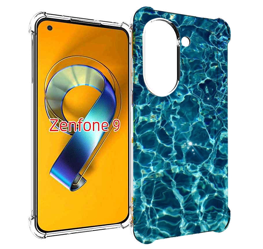 

Чехол MyPads красивая голубая вода для Asus Zenfone 9 (AI2202), Прозрачный, Tocco