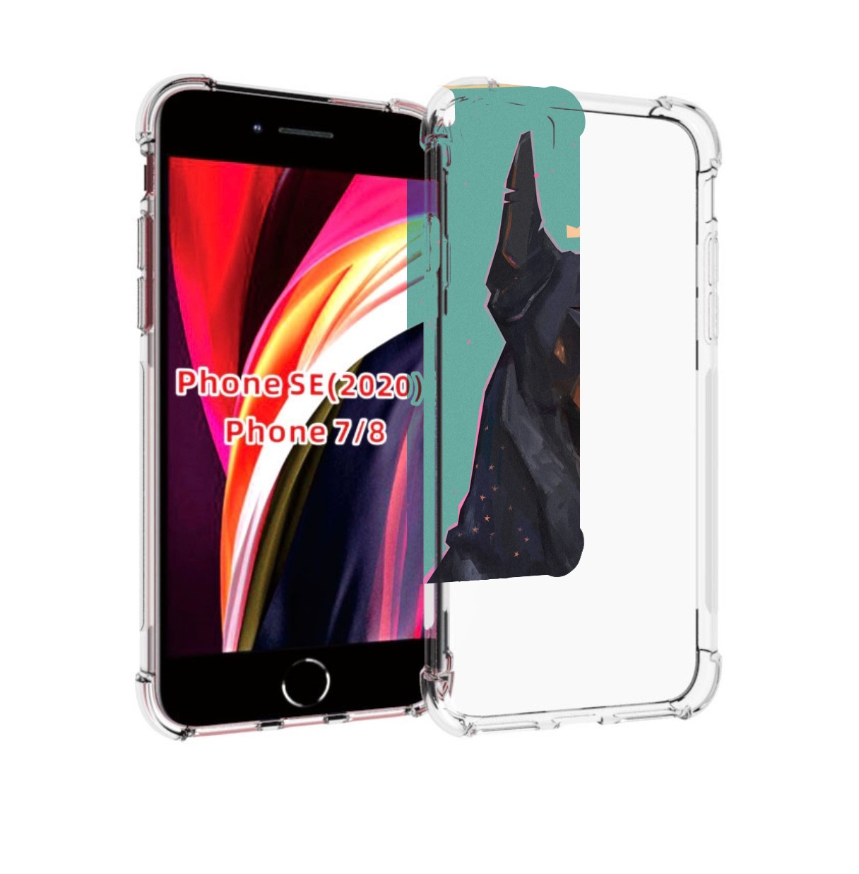 

Чехол MyPads красивый-доберман для iPhone 7 4.7 / iPhone 8 / iPhone SE 2 (2020), Прозрачный, Tocco
