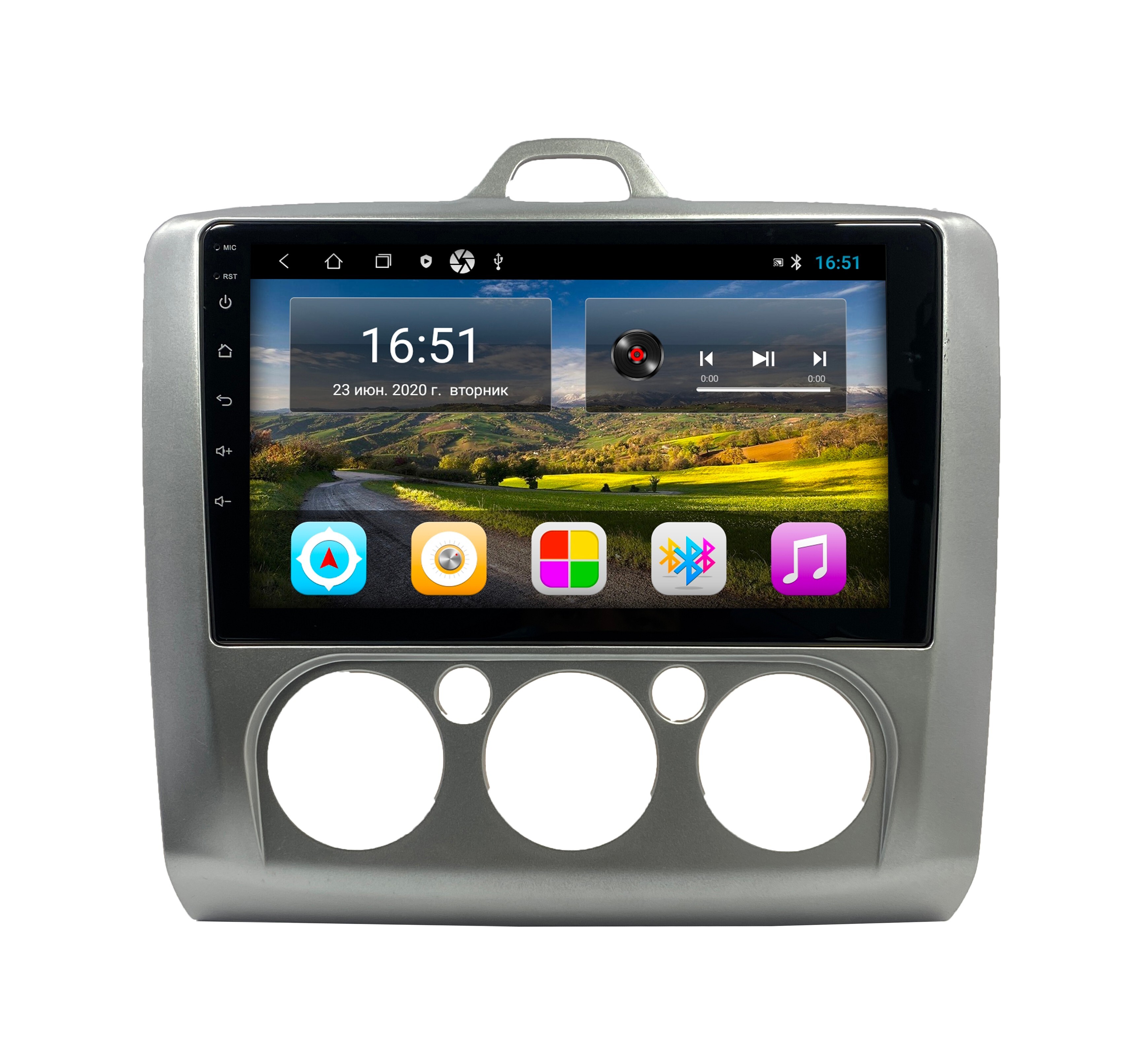 Штатная автомагнитола Zenith Ford Focus 2 Кондиционер Android 12 216GB Мультируль 1807000₽