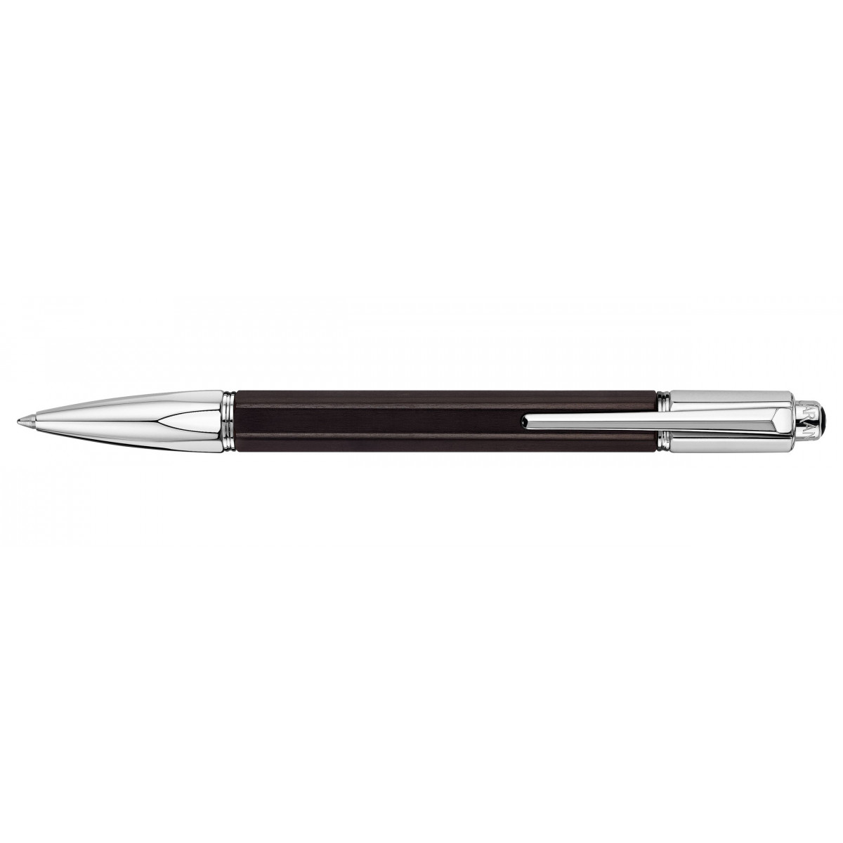 

Шариковая ручка Caran d'Ache Varius Ebony Silver Plated (4480.086)