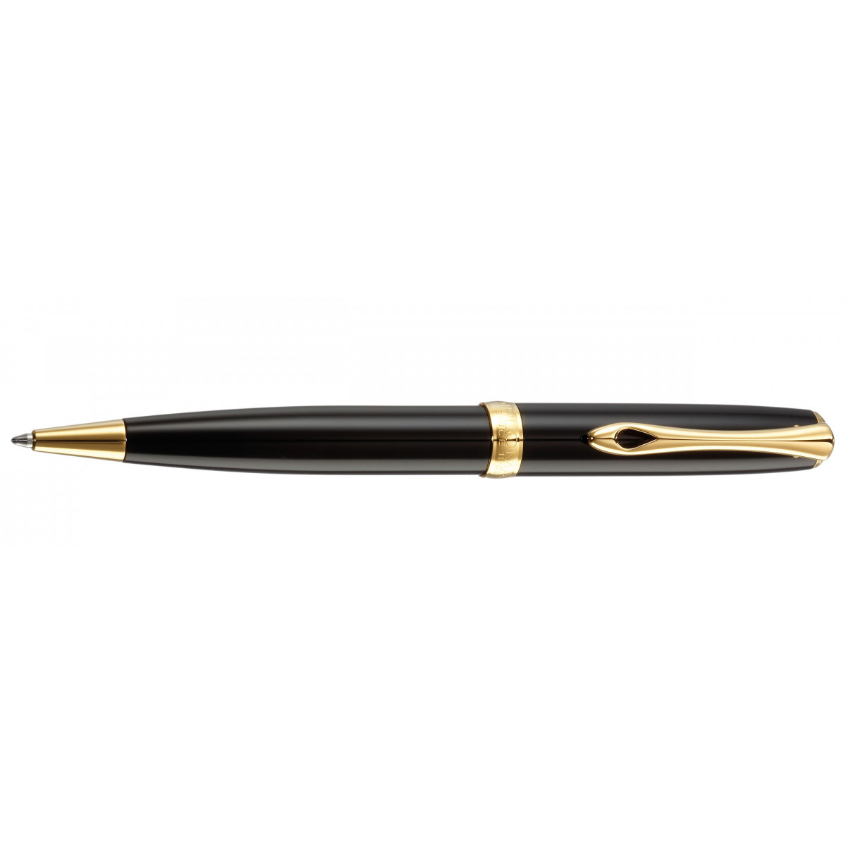 

Шариковая ручка Diplomat Excellence A2 Black Lacquer Gold (D40203040)