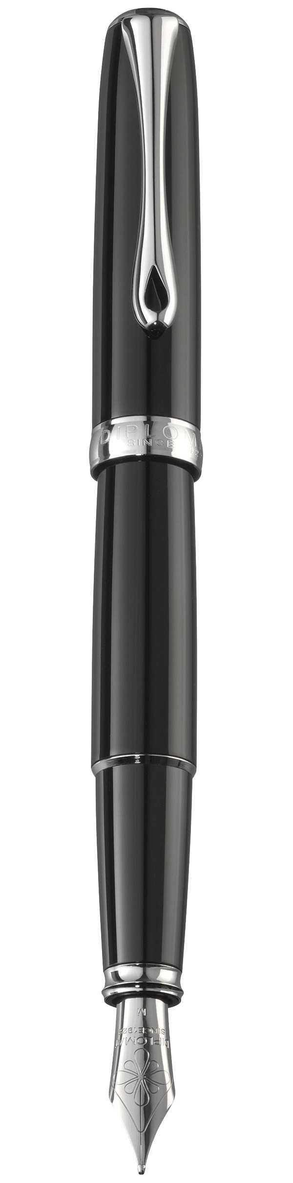 

Перьевая ручка Diplomat Excellence A2 Black Lacquer перо F D40202023