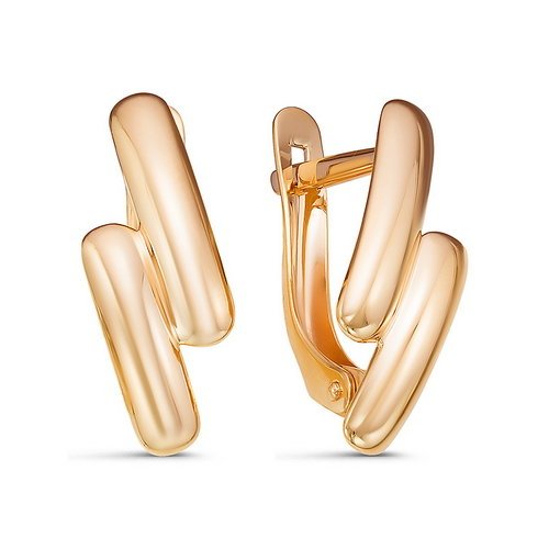 

Серьги из желтого золота ЯХОНТ Ювелирный 230018, 230018