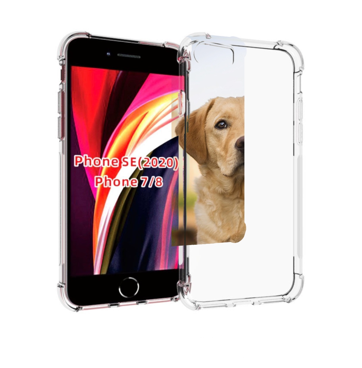 

Чехол MyPads лабрадор ретривер для iPhone 7 4.7 / iPhone 8 / iPhone SE 2 (2020), Прозрачный, Tocco