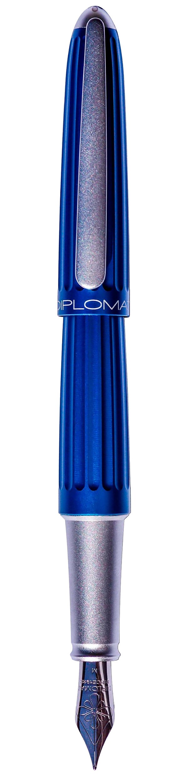 

Перьевая ручка Diplomat Aero Blue перо F (D40306023)