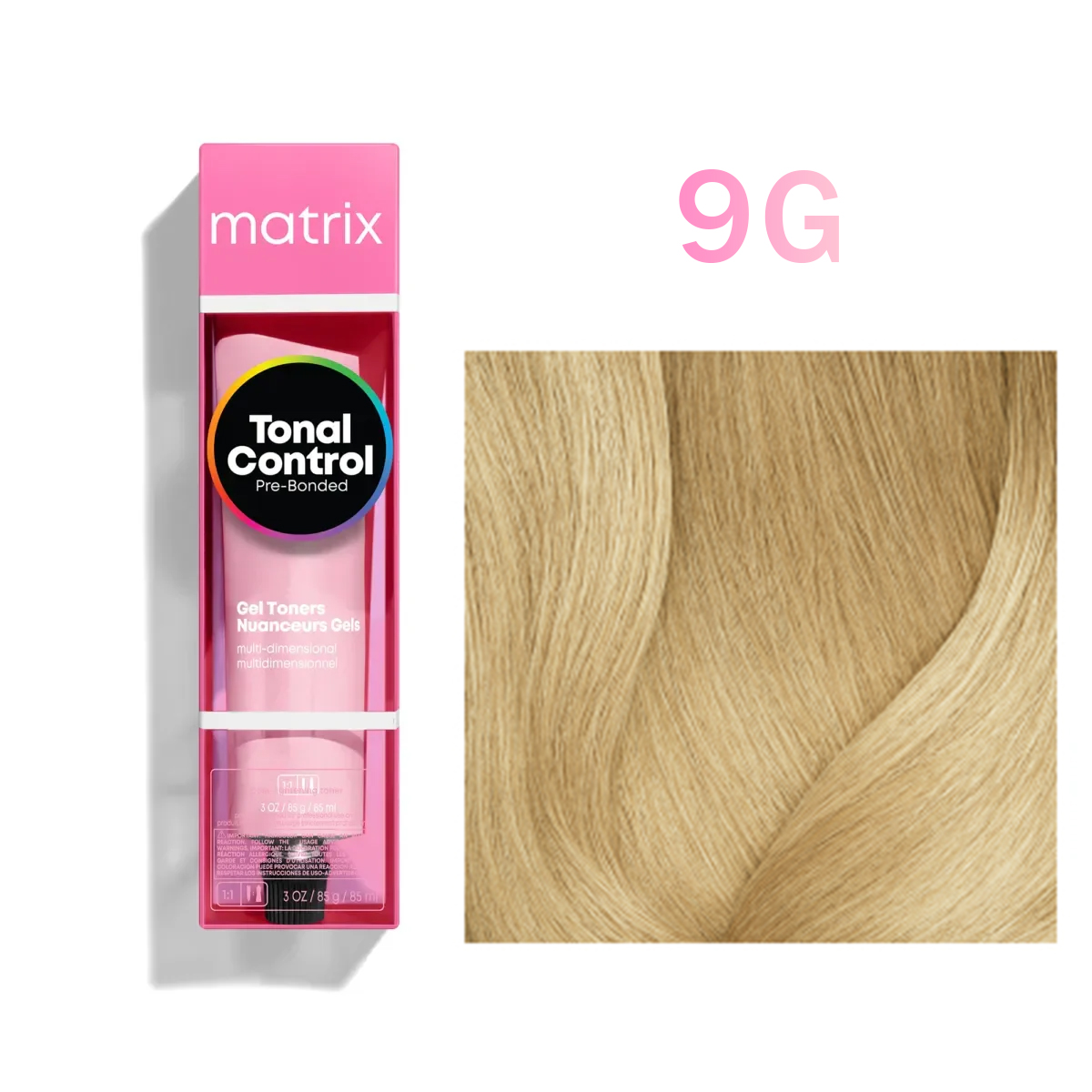 краска для волос Matrix Tonal Control блонд золотой 9G 90 мл