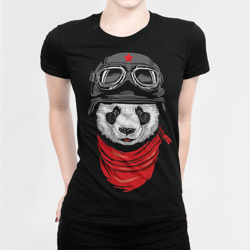 

Футболка женская Dream Shirts Панда Летчик черная XL, Черный, Панда Летчик