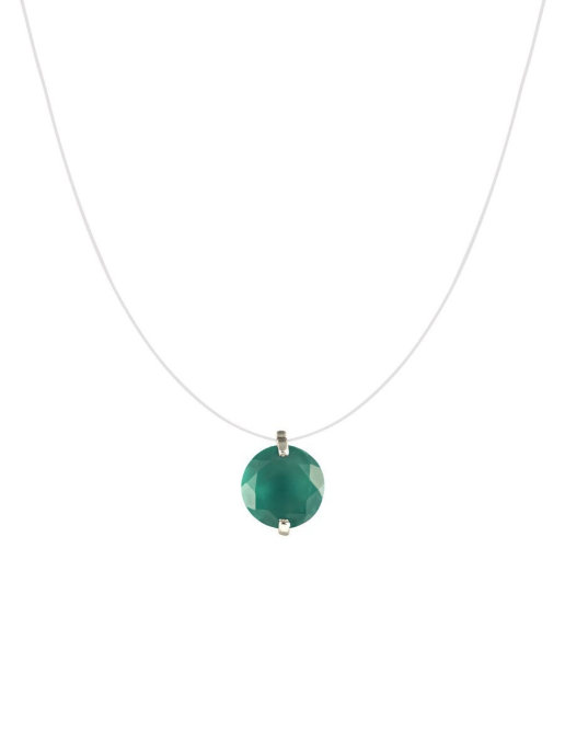 

Колье из серебра с агатом 38 см SamoroDki Jewelry ЛГ-70-30-07р, ЛГ-70-30-07р