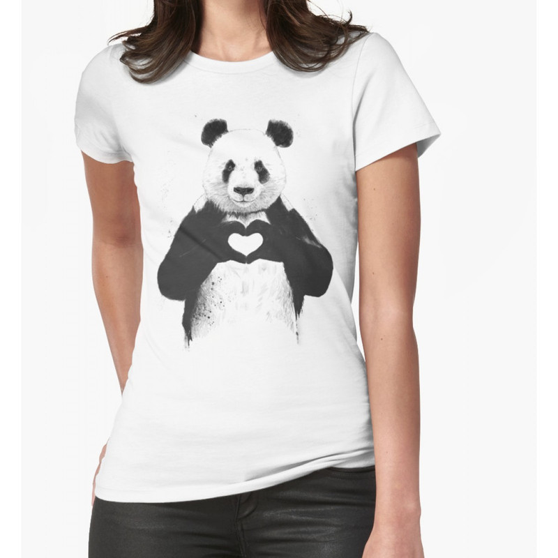 

Футболка женская Dream Shirts Панда белая S, Белый, Панда