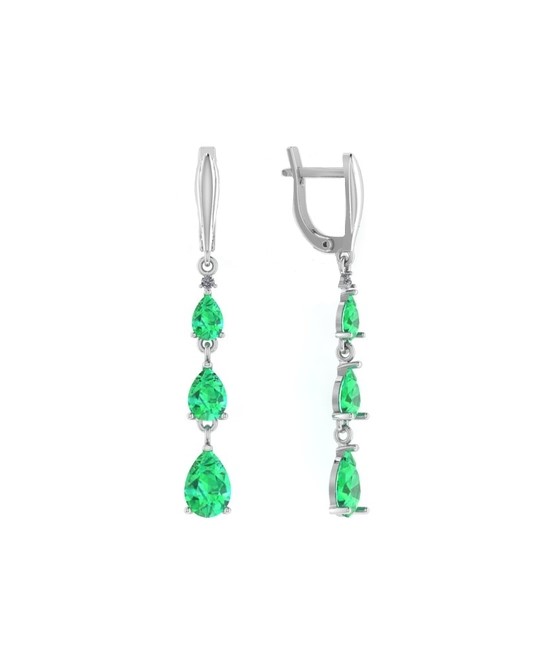 

Серьги из серебра с ониксом Яхонт Ювелирный 230488, 230488