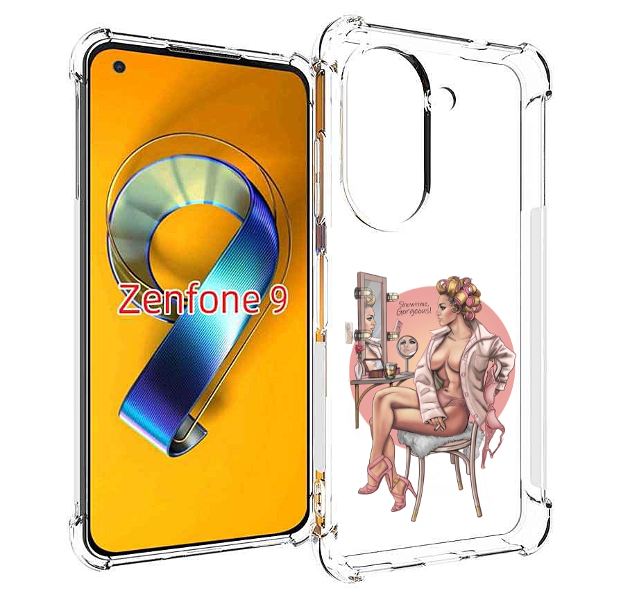 

Чехол MyPads красивая-девушка-с-зеркалом женский для Asus Zenfone 9 (AI2202), Прозрачный, Tocco