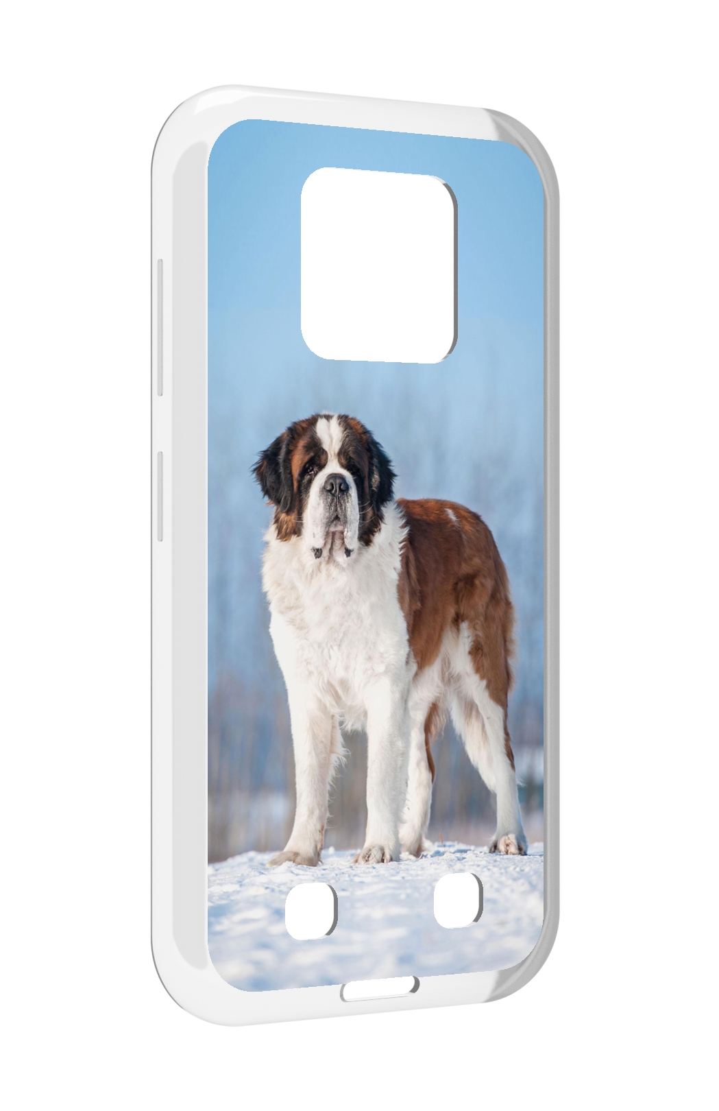 

Чехол MyPads сенбернар для Oukitel WP18, Прозрачный, Tocco