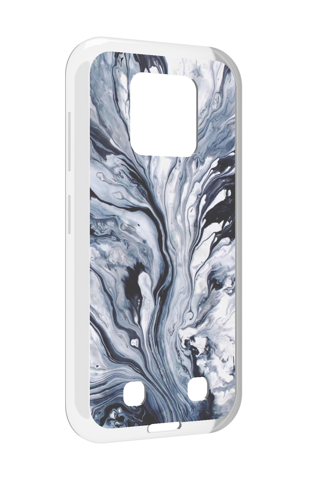 

Чехол MyPads серая краска для Oukitel WP18, Прозрачный, Tocco