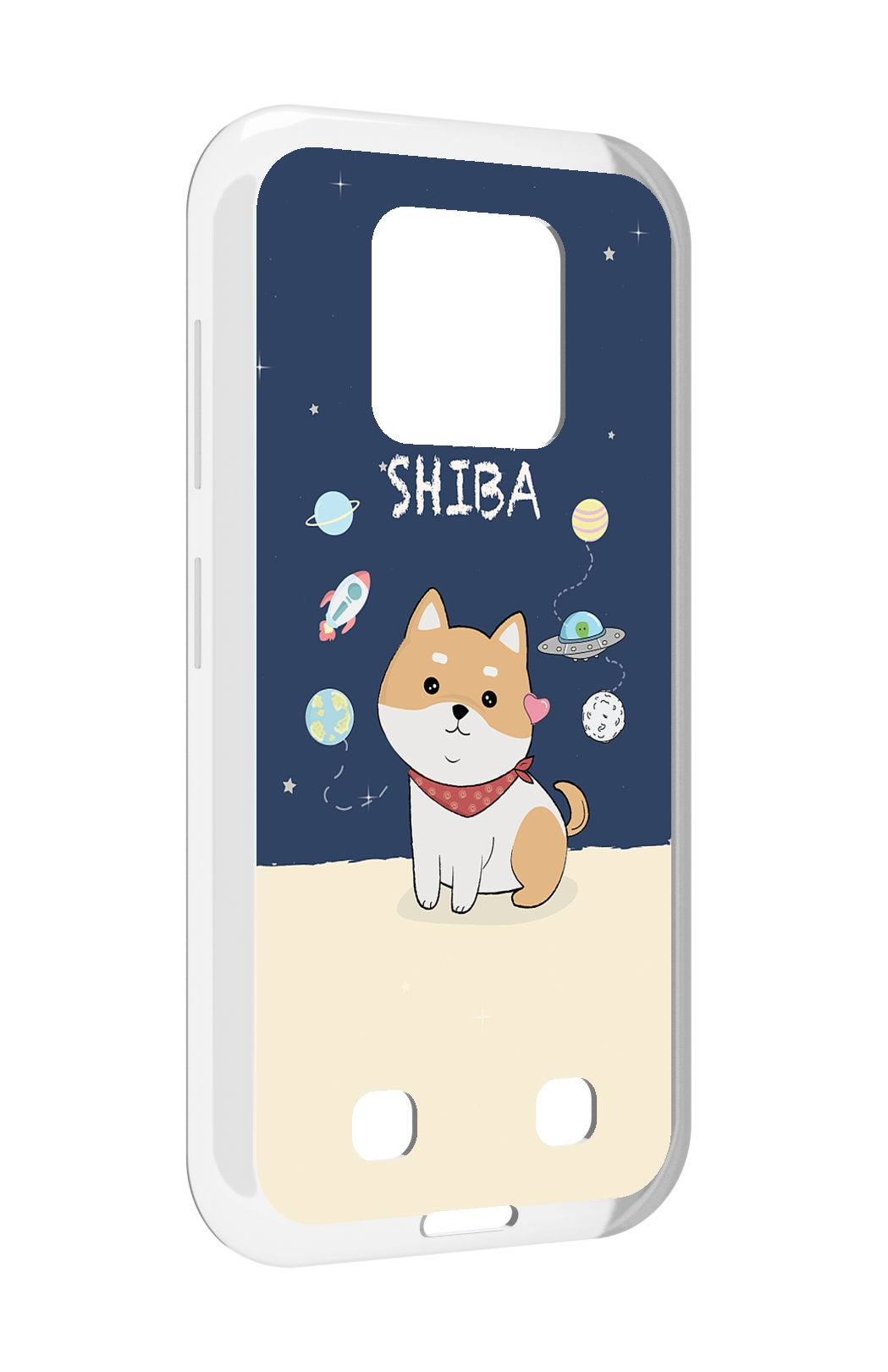 

Чехол MyPads сиба-шиба-ину для Oukitel WP18, Прозрачный, Tocco