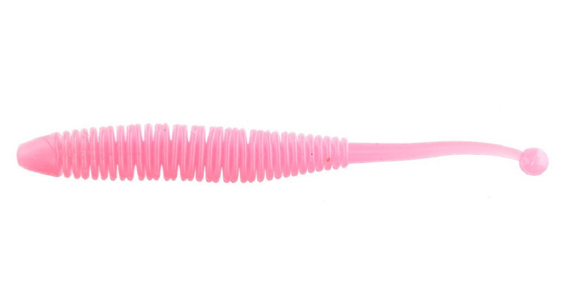 

Силиконовая приманка Lucky John Pro Series Spanky Worm 80 мм, F05, 10 шт., Розовый, Pro Series Spanky Worm