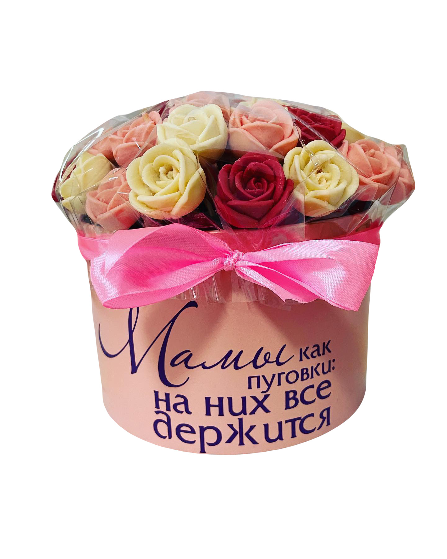 

Коробка с шоколадными розами ChocoLife 37 роз, 407 г, 00012