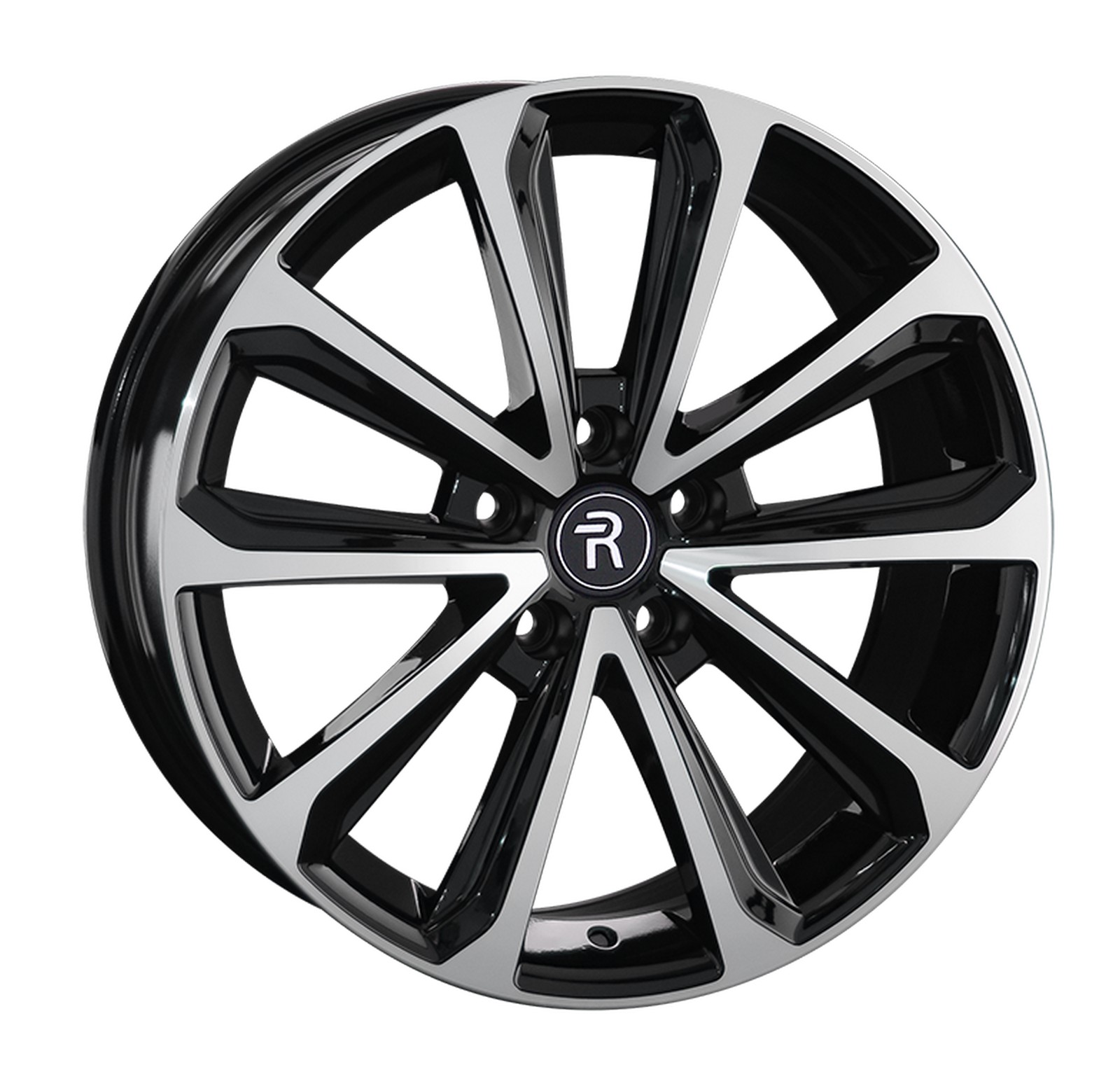 

Колесный диск 8x19/5x108 ET36 D65,1 CHR120 BKF (конус, C570)