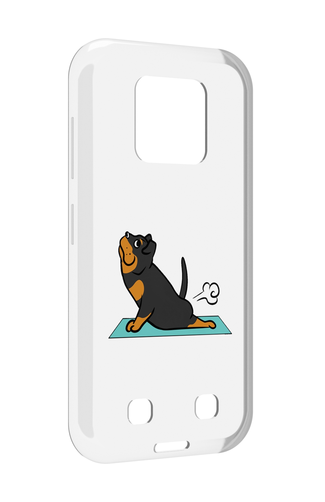 

Чехол MyPads спортивная-собачка для Oukitel WP18, Прозрачный, Tocco