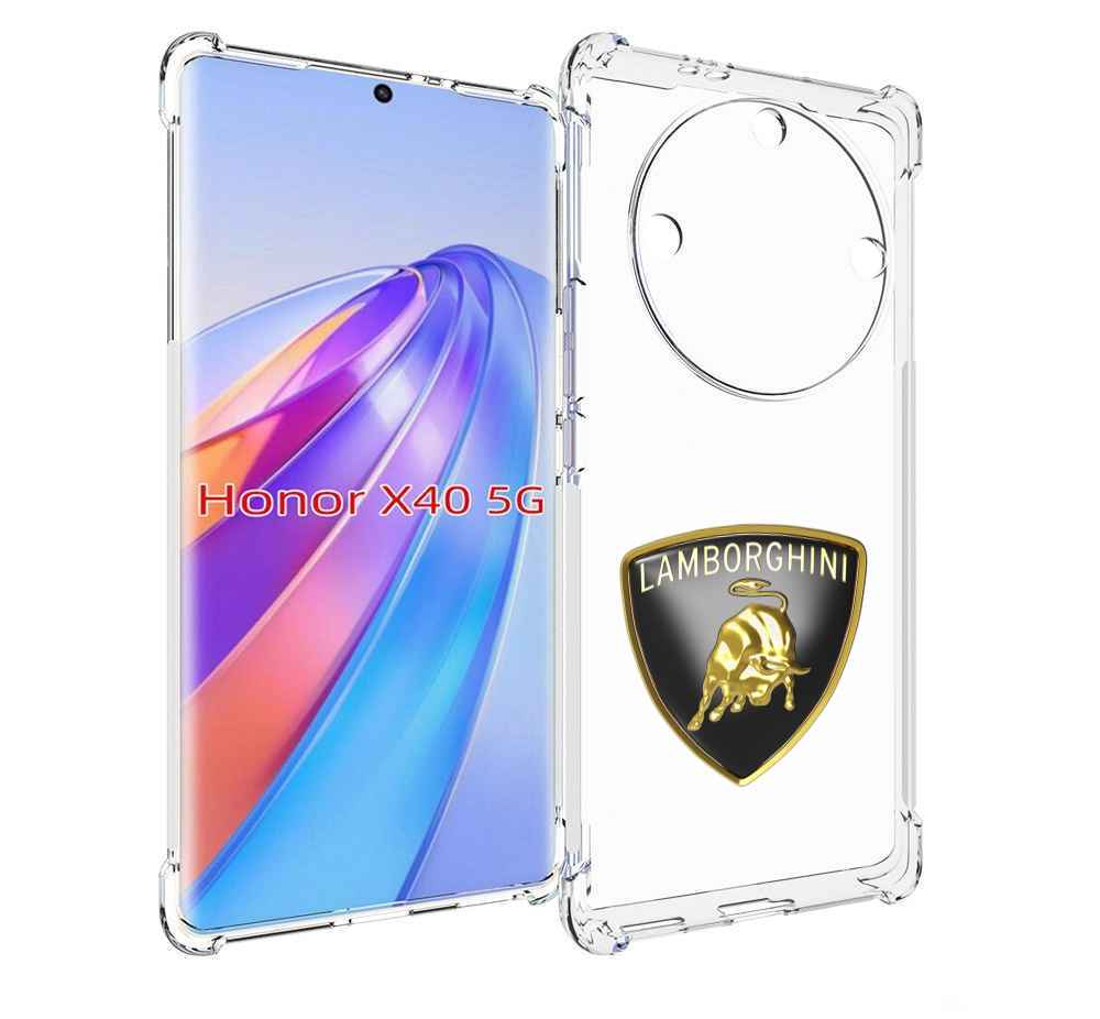 

Чехол MyPads ламборгини-lambo-6 мужской для Honor X40, Прозрачный, Tocco