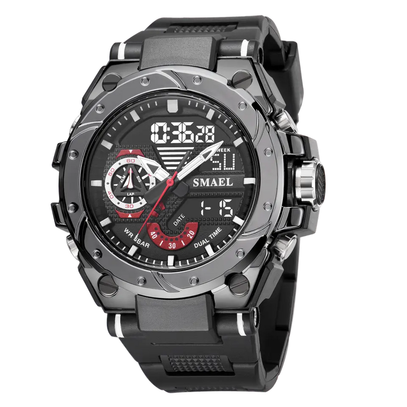

Наручные часы мужские SMAEL SM8060 черные, SM8060