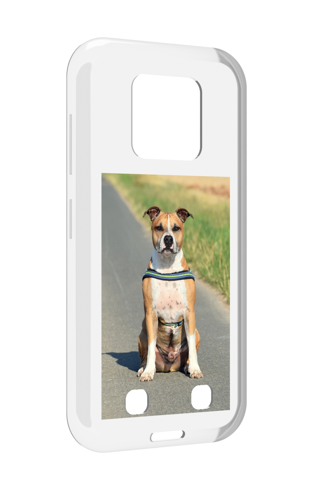 

Чехол MyPads стаффорд терьер для Oukitel WP18, Прозрачный, Tocco