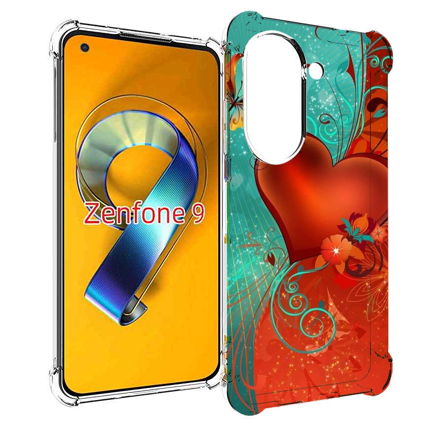 

Чехол MyPads красивые-яркие-сердечки для Asus Zenfone 9 (AI2202), Прозрачный, Tocco