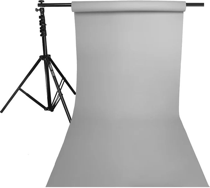 

Фон бумажный Raylab Neutral Grey 1,35*6м серый