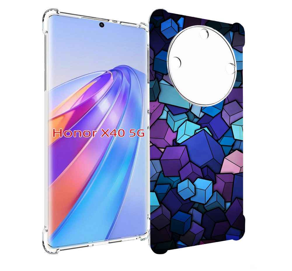 

Чехол MyPads лепестки для Honor X40, Прозрачный, Tocco